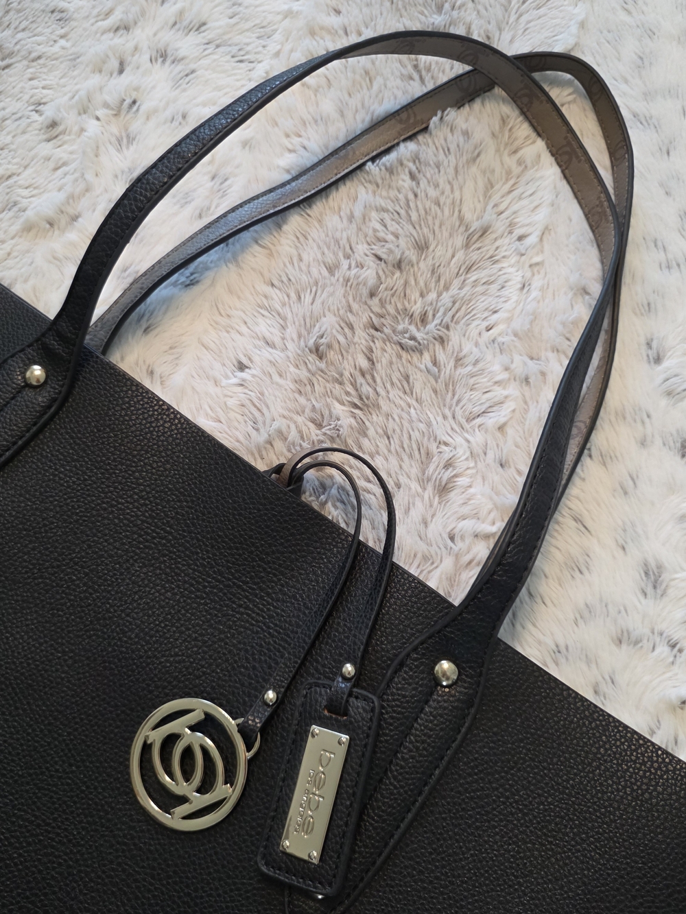 BEBE Extra Large Tote Bag